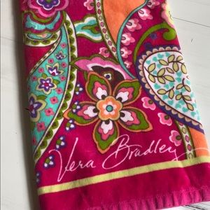 Vera Bradley Beach Towel PINK SWIRLS